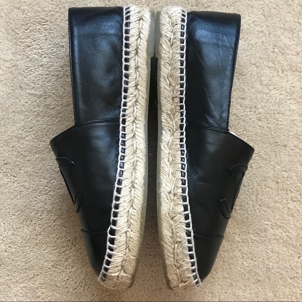 🚫SOLD! 🎉 HOST PICK 🎉 CHANEL BLACK ESPADRILLES - Picture 6 of 8